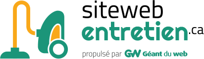 Conception web pour entreprises d'entretien - Géant du web